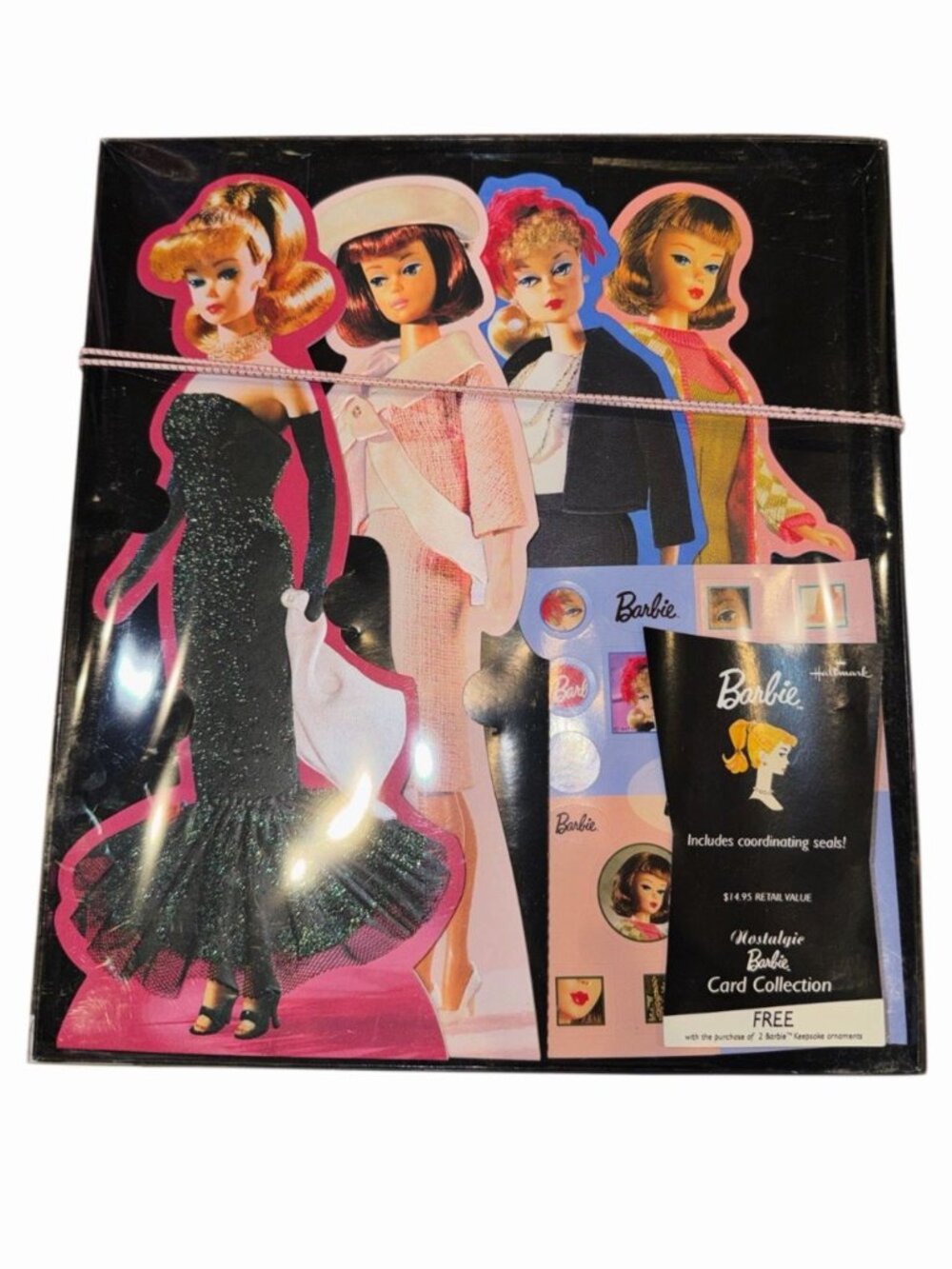 New Deadstock Mattel Vintage Hallmark Nostalgic Barbie Card Collection